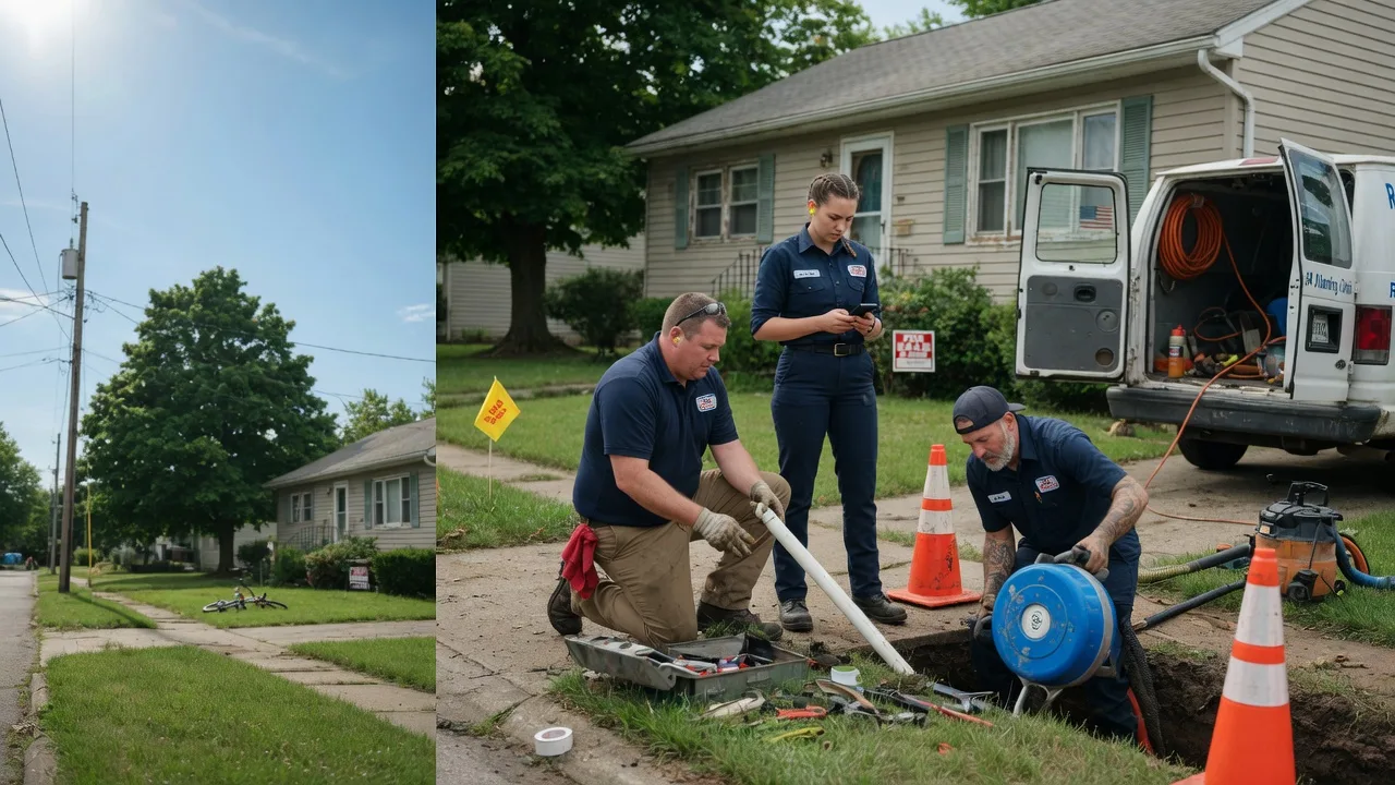 Sewer Line Repair in Hooppole, IL near me